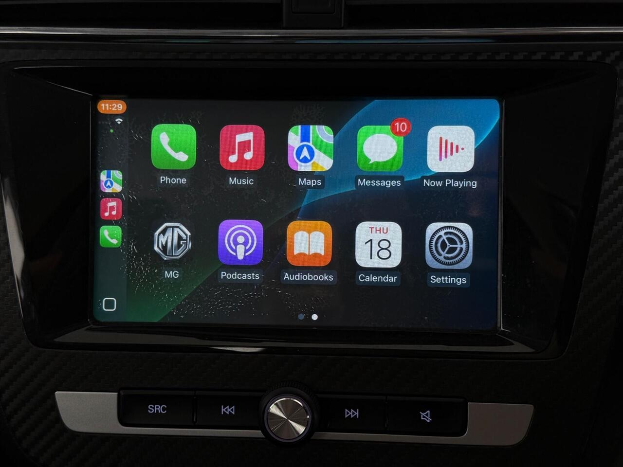 MG MG ZS thumbnail Infotainment System