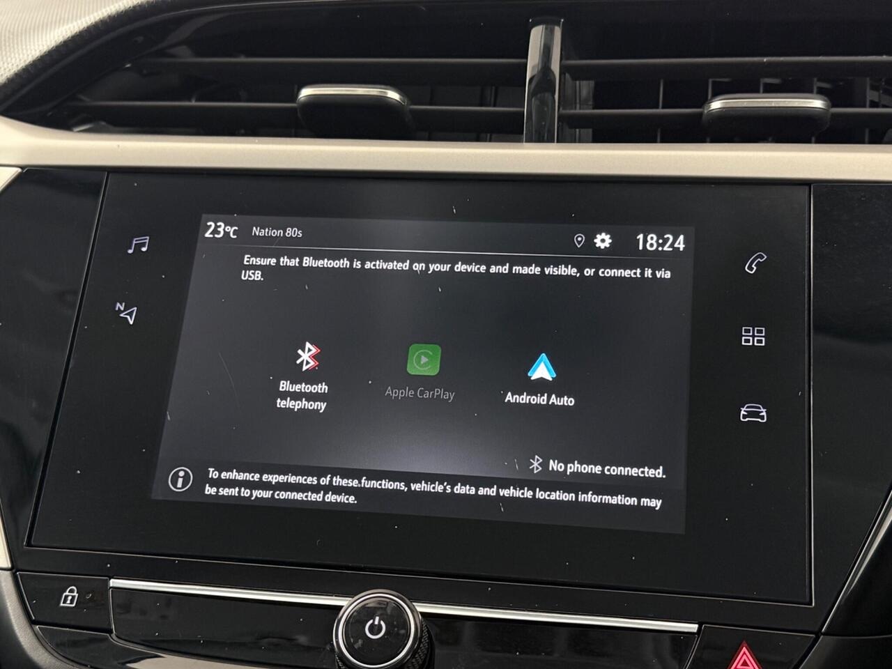 Vauxhall Corsa thumbnail Infotainment System