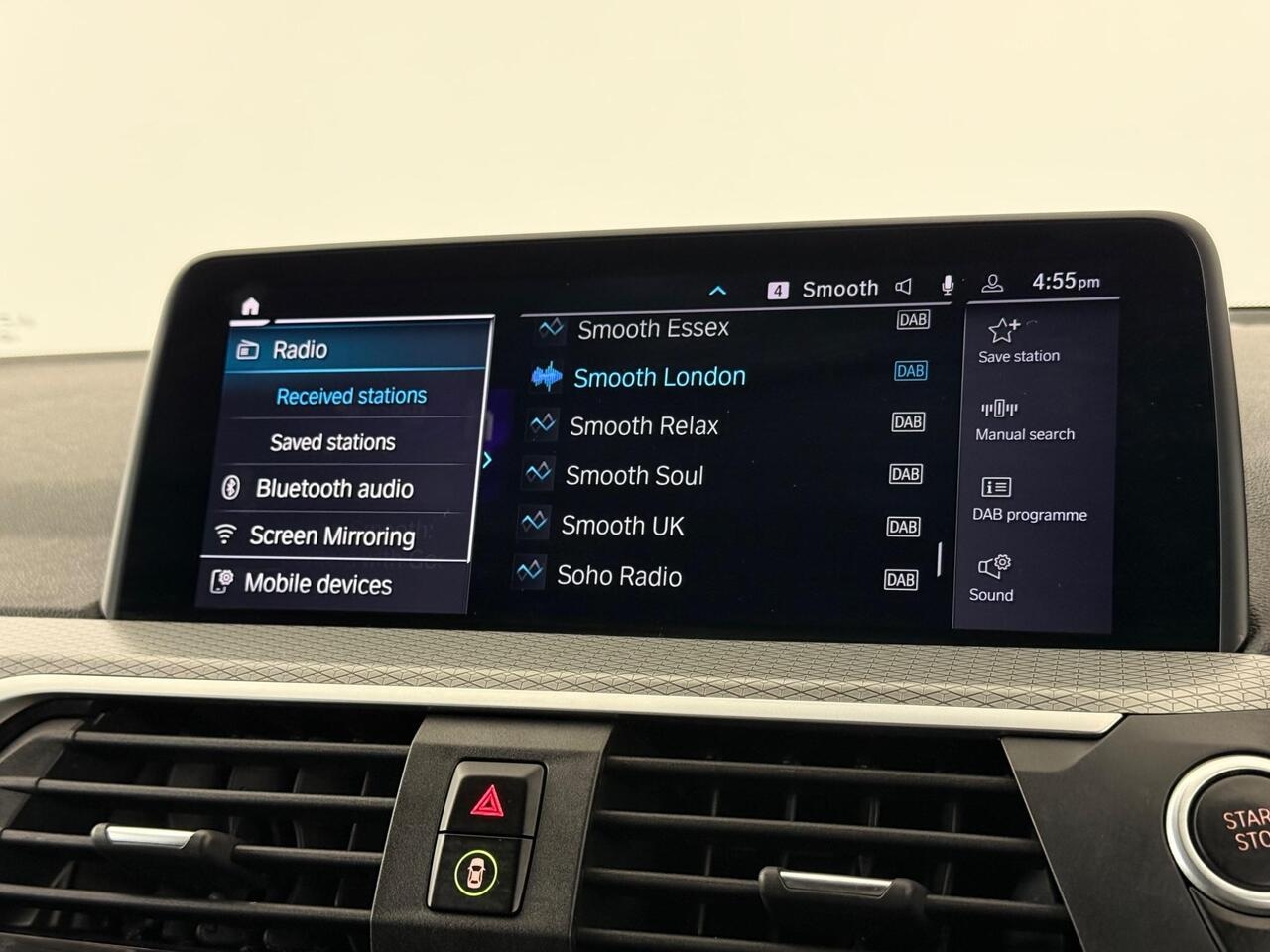 BMW X3 thumbnail Infotainment System