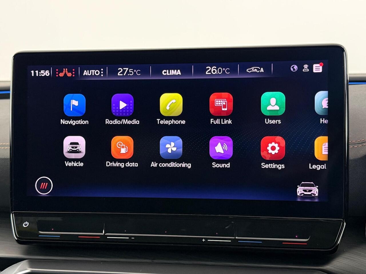 CUPRA Formentor thumbnail Infotainment System