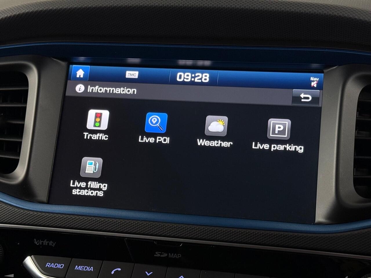 Hyundai IONIQ thumbnail Infotainment System