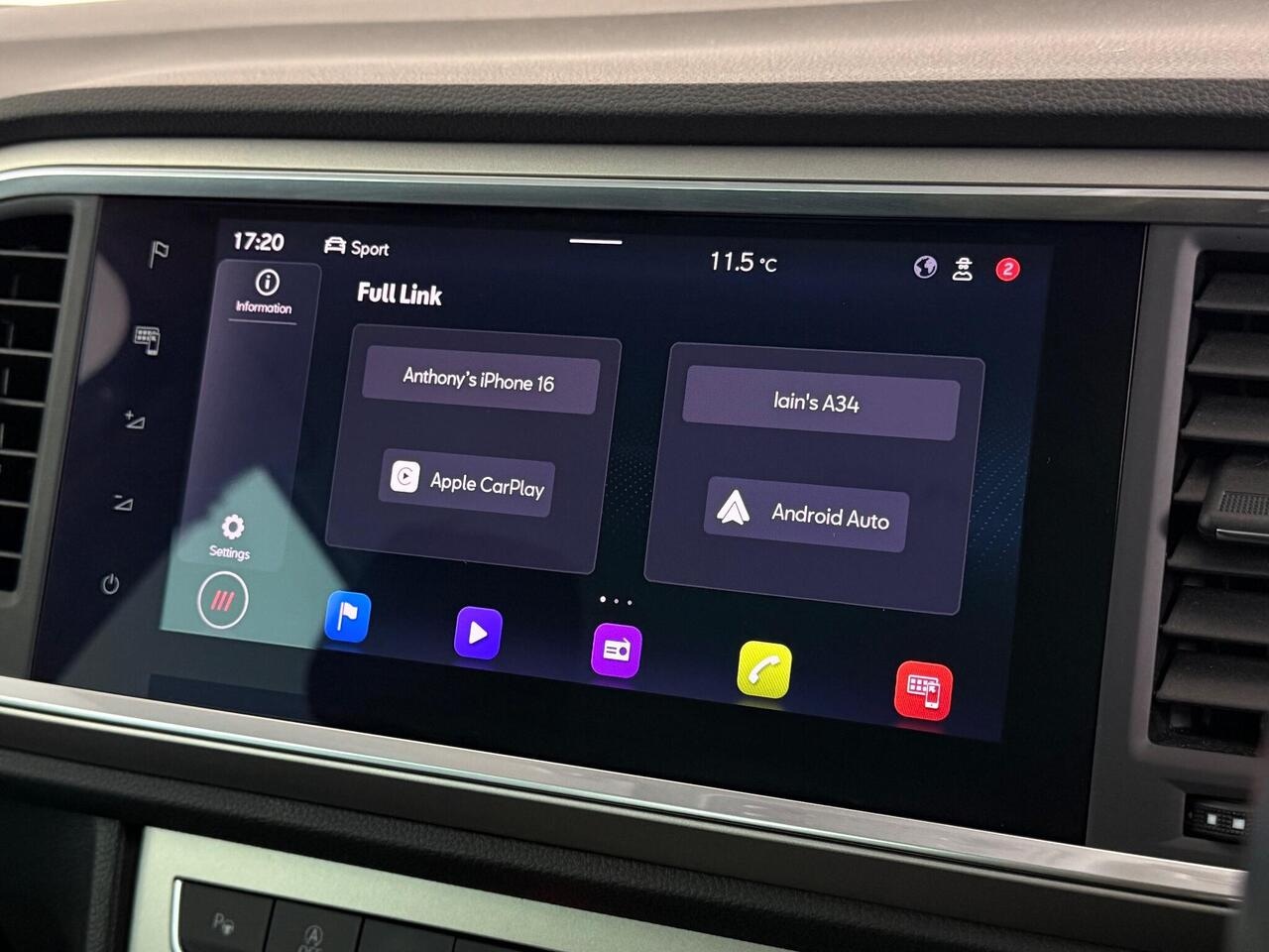 SEAT Ateca thumbnail Infotainment System