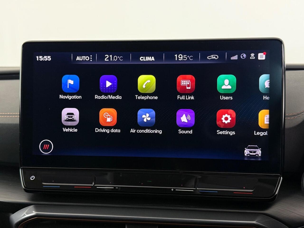 CUPRA Formentor thumbnail Infotainment System