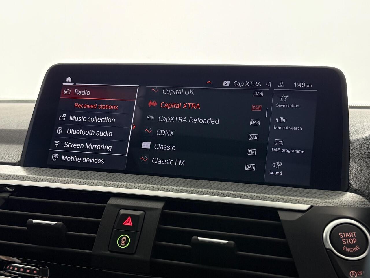 BMW X3 thumbnail Infotainment System