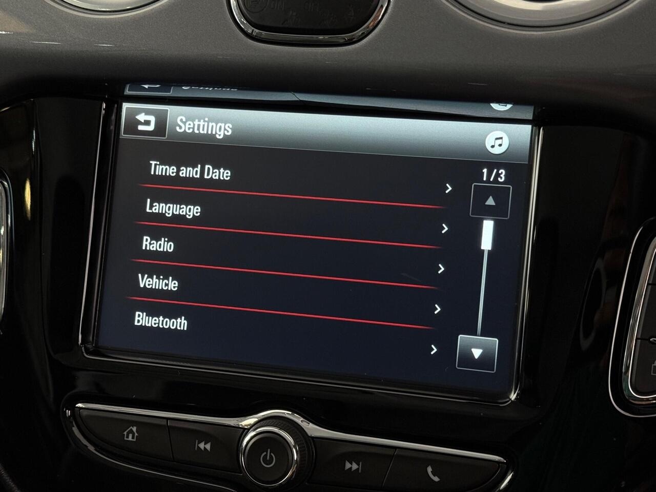 Vauxhall ADAM thumbnail Infotainment System