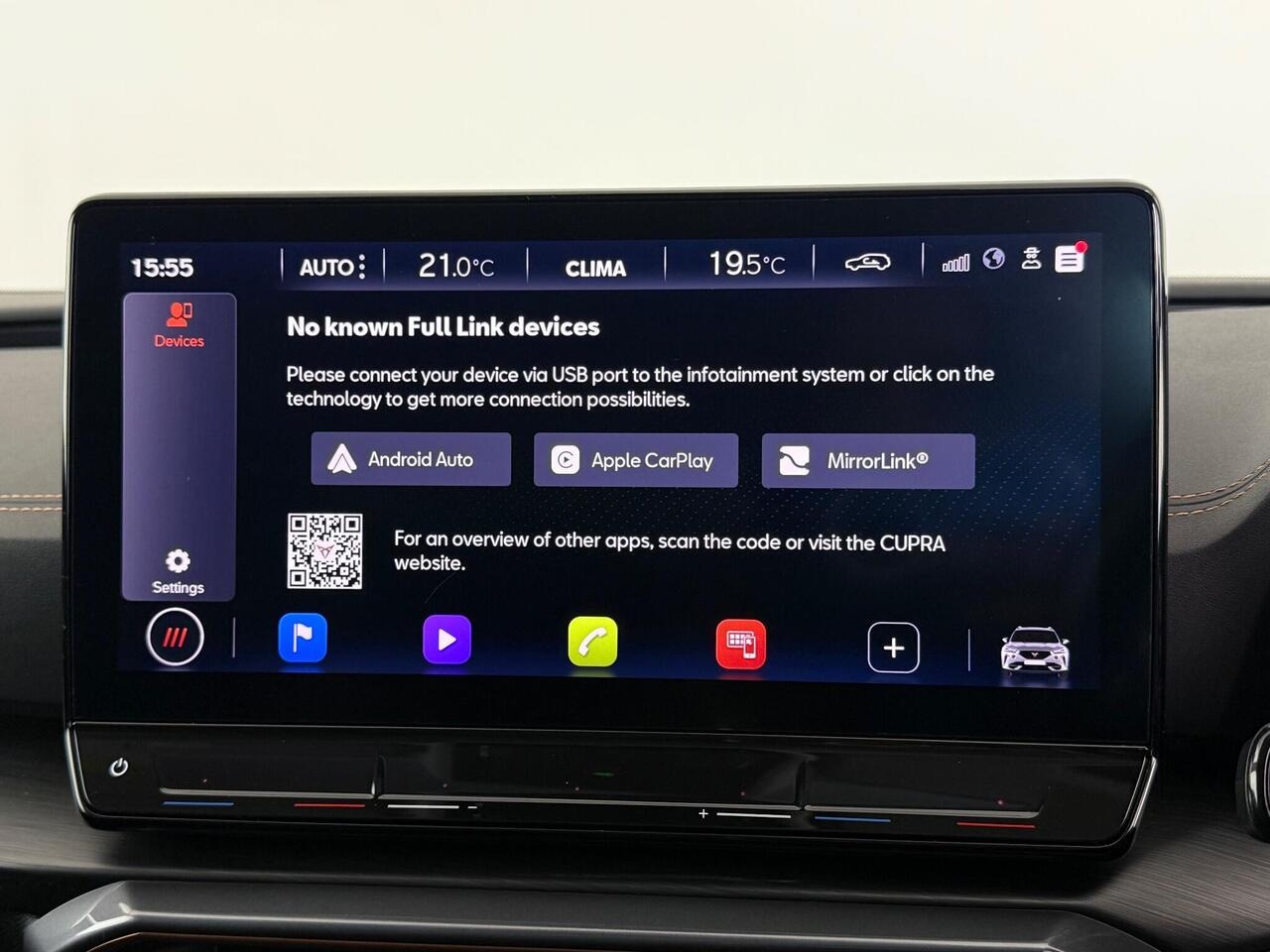 CUPRA Formentor thumbnail Infotainment System