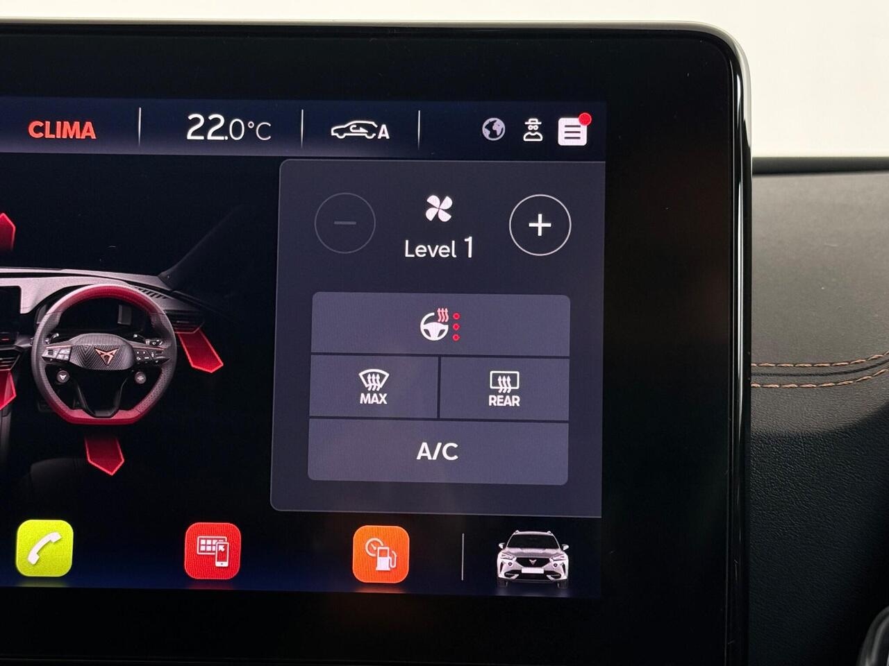 CUPRA Formentor thumbnail Infotainment System