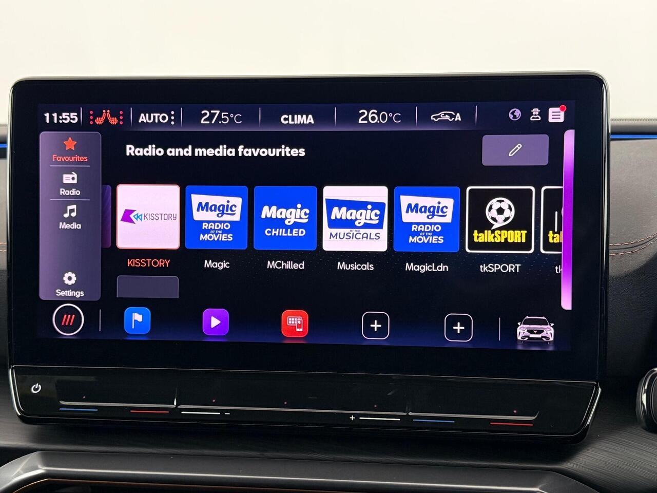 CUPRA Formentor thumbnail Infotainment System