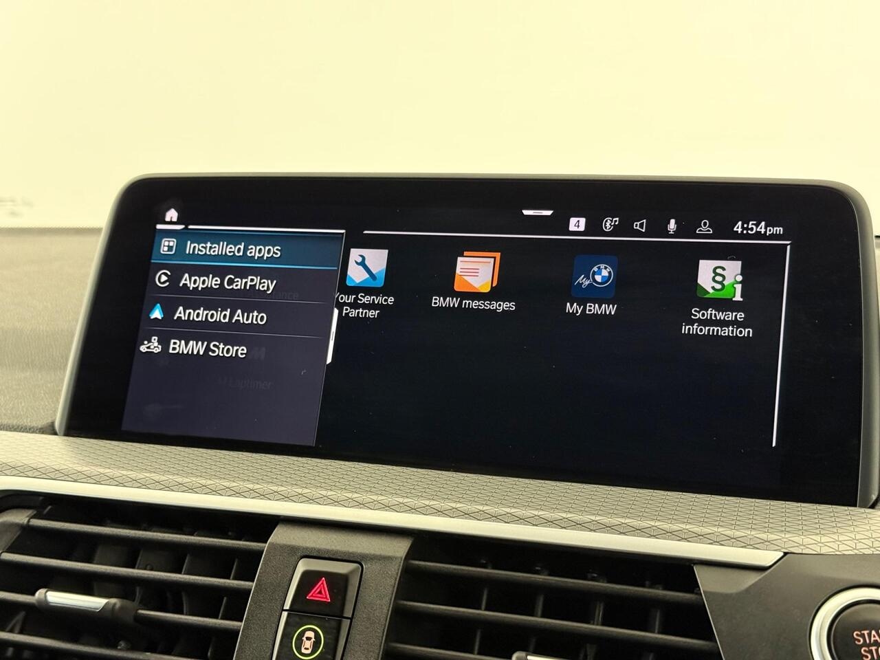 BMW X3 thumbnail Infotainment System