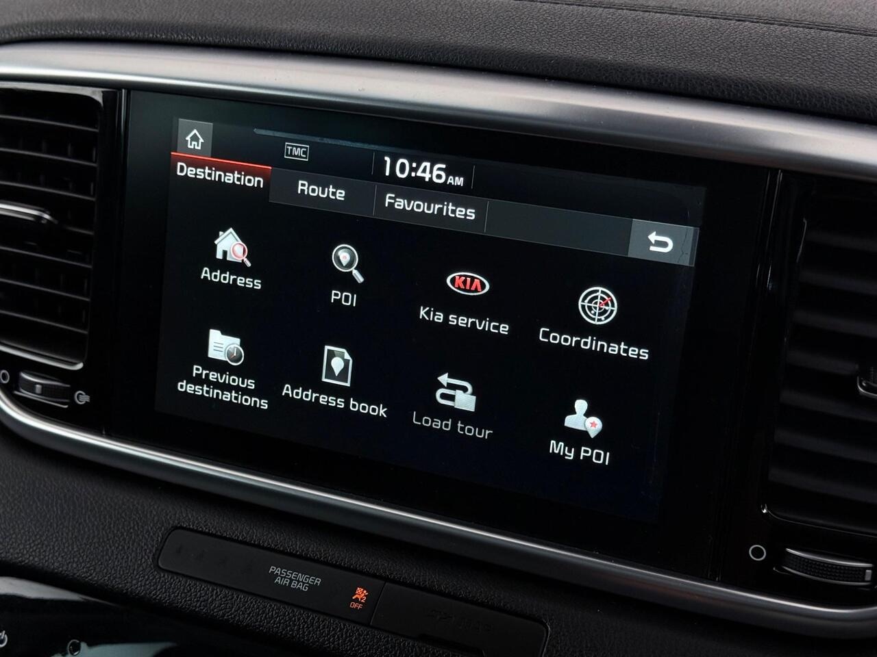 Kia Sportage thumbnail Infotainment System
