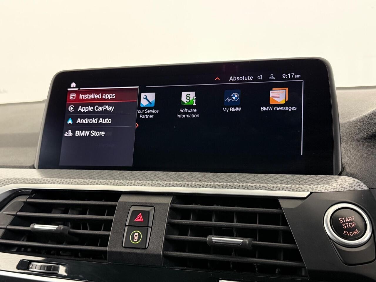 BMW X3 thumbnail Infotainment System